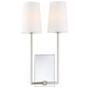 Crystorama - LEN-252-CH - Two Light Wall Sconce - Lena - Polished Chrome Crystorama - LEN-252-CH - Two Light Wall Sconce - Lena - Polished Chrome