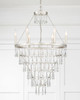 Lucille Six Light Chandelier (LUC-A9066-SA)