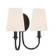 Payton Two Light Wall Sconce (PAY-922-BF)