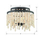 Poppy Three Light Semi Flush Mount (POP-A5073-FB)