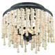 Poppy Three Light Semi Flush Mount (POP-A5073-FB)