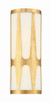Crystorama - ROY-802-GA_LED - LED Wall Sconce - Royston - Antique Gold