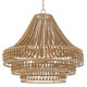 Silas Six Light Chandelier (SIL-B6006-BS)
