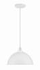 Crystorama - SOT-18013-WH - One Light Pendant - Soto - White