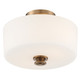 Travis Two Light Semi Flush Mount (TRA-A3302-VG)