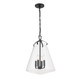 Crystorama - VSS-7015-MK - Four Light Pendant - Voss - Matte Black