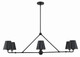 Crystorama - XAV-B9306-MK - Six Light Chandelier - Xavier - Matte Black