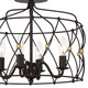 Zucca Four Light Semi Flush Mount (ZUC-A9030-EB-GA_CEILING)