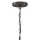 Zucca Four Light Chandelier (ZUC-A9034-EB-GA)