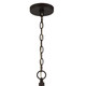 Zucca Six Light Chandelier (ZUC-A9035-EB-GA)