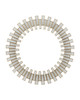 Currey and Company - 1000-0145 - Mirror - Glasdele - Antique Brass/White