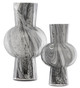 Stormy Sky Glass Vase Set of 2 Vase Set of 2 (1200-0355)