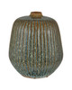 Currey and Company - 1200-0824 - Vase - Shoulder Medium Vase - Reactive Blue/Brown