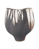 Currey and Company - 1200-0872 - Vase - Inoue - Black/Off-White