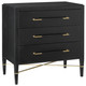 Currey and Company - 3000-0065 - Chest - Verona - Black/Natural/Champagne/Silver