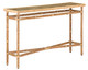 Currey and Company - 3000-0174 - Console Table - Silang Collection - Natural Rattan