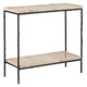 Currey and Company - 4000-0136 - Side Table - Boyles - Natural/Black