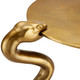 Serpent Brass Accent Table Accent Table (4000-0140)