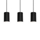 AFX Lighting - TYKP04MBBKLNR3 - Three Light Linear Pendant - Tyke - Black