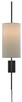 Tamsin Bronze Wall Sconce One Light Wall Sconce (5000-0123)