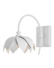 Currey and Company - 5000-0227 - One Light Wall Sconce - Sweetheart Wall Sconce - Gesso White