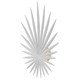 Currey and Company - 5000-0235 - LED Wall Sconce - Bismarkia - Gesso White