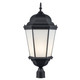 Trans Globe Imports - 51622 BK - Three Light Outdoor Post Lamp - Eldlight - Black