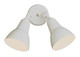 Trans Globe Imports - 6002 WH - Two Light Wall Spotlight - Mono - White