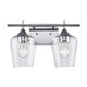 Trans Globe Imports - 71832 PC - Two Light Vanity - Kieran - Polished Chrome
