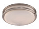 Trans Globe Imports - LED-10260 BN - One Light Flush Mount - Brushed Nickel Trans Globe Imports - LED-10260 BN - One Light Flush Mount - Brushed Nickel