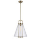 Trans Globe Imports - PND-2233 AG - One Light Pendant - River - Antique Gold
