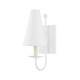 Troy Lighting - B3301-GSW - One Light Wall Sconce - Idris - Gesso White Troy Lighting - B3301-GSW - One Light Wall Sconce - Idris - Gesso White