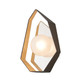 Troy Lighting - B5521 - One Light Wall Sconce - Origami - Bronze With Gold Leaf
