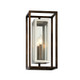 Troy Lighting - B6512 - One Light Wall Sconce - Morgan - Bronze With Polished Stainless Troy Lighting - B6512 - One Light Wall Sconce - Morgan - Bronze With Polished Stainless