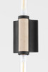 Cruiz Two Light Wall Sconce (B6702-SBK)