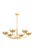 Arcata Six Light Chandelier (F2040-VGL)