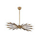Troy Lighting - F3036-PBR/BRZ - 18 Light Chandelier - Obie - Patina Brass/Bronze