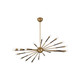 Troy Lighting - F3051-PBR/BRZ - 22 Light Chandelier - Obie - Patina Brass