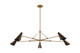 Troy Lighting - F4369-PBR/BRZ - Five Light Chandelier - Andersen - Patina Brass