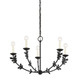 Troy Lighting - F4428-BI - Five Light Chandelier - Florian - Black Iron Troy Lighting - F4428-BI - Five Light Chandelier - Florian - Black Iron