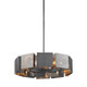 Troy Lighting - F6045-GRA/BN - Ten Light Chandelier - Impression - Graphite