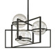 Troy Lighting - F6223-TBK - Three Light Chandelier - Elliot - Texture Black