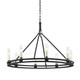Troy Lighting - F6233-TBK - Eight Light Outdoor Chandelier - Sutton - Texture Black
