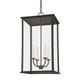 Troy Lighting - F6715-FRN - Four Light Outdoor Lantern - Zuma - French Iron Troy Lighting - F6715-FRN - Four Light Outdoor Lantern - Zuma - French Iron