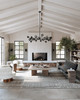 Colt 24 Light Chandelier (F7424-SBK)