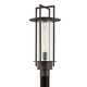 Troy Lighting - P6815-TBZ - One Light Post Mount - Carroll Park - Textured Bronze