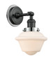 Innovations - 203BK-BPPC-HRPC-G531 - One Light Wall Sconce - Franklin Restoration - Matte Black