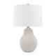 Troy Lighting - PTL2525-PBR/CSD - One Light Table Lamp - Crater - Patina Brass/Ceramic Satin White Gold