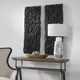 Gathered Teak Wall Decor (04331)