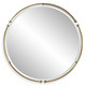 Uttermost - 08216 - Mirror - Wesley - Antique Brass